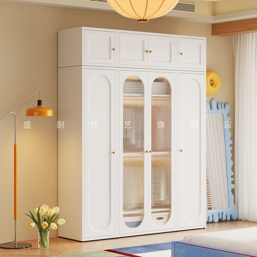 钢制衣柜家用卧室无甲醛铁皮柜