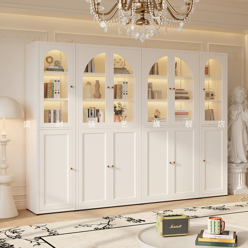 新款长虹玻璃书柜现代置物柜