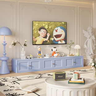 钢制电视柜小户型客厅家用2026新款现代简约收纳储物落地电视机柜