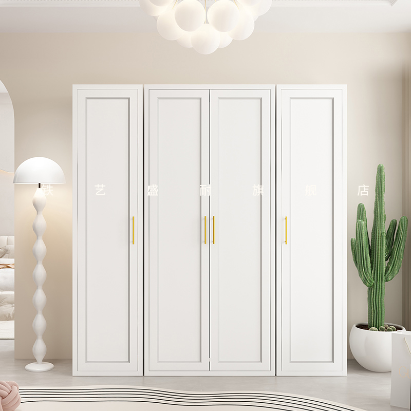 新款2米高衣柜简约现代家用