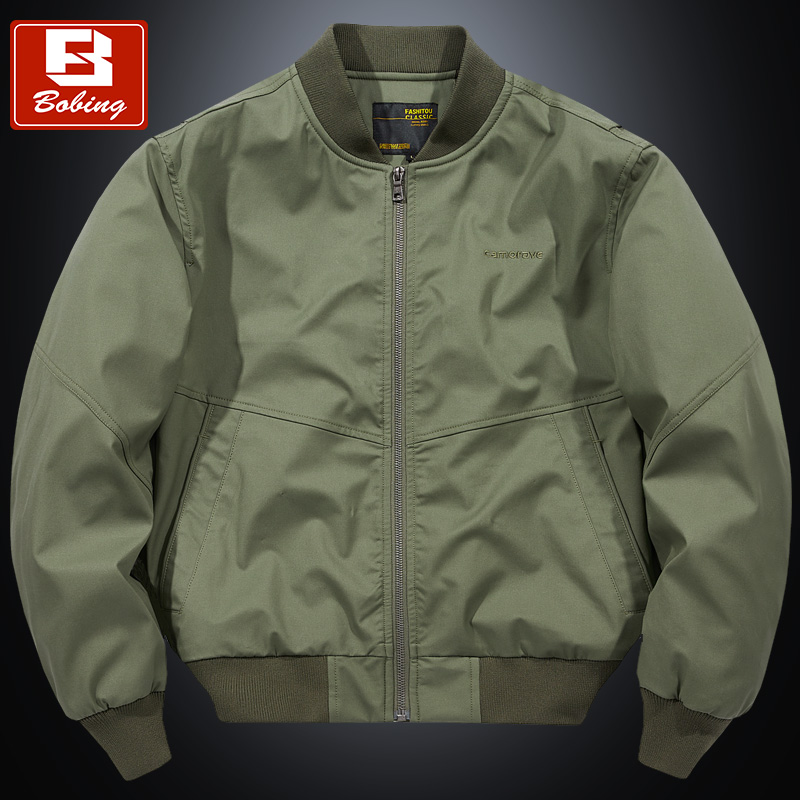 铂斌棒球服外套男潮牌