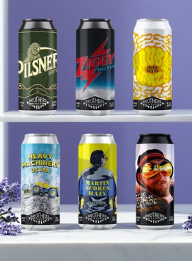 新西兰原装进口奇异兄弟精酿啤酒浑浊IPA邪恶都市/味蕾zha弹三倍