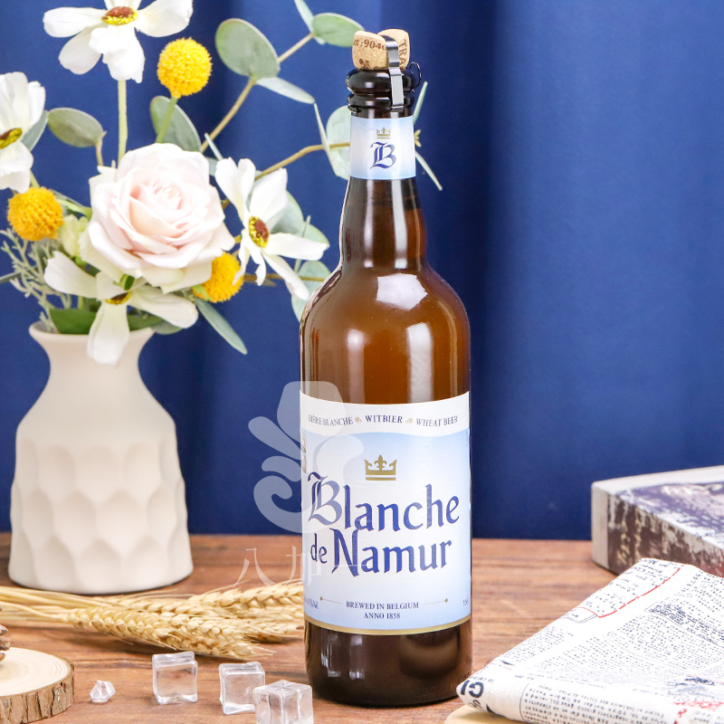 娜慕尔750ml比利时小麦白啤
