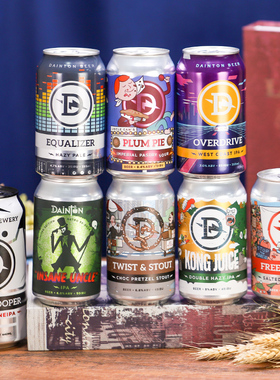 澳大利亚进口丹顿风暴兵团双倍浑浊IPA/血橙果汁/火烈鸟精酿啤酒