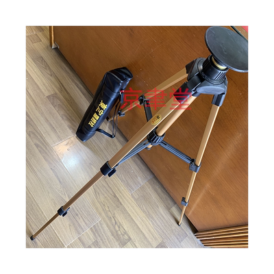 无磁东定铝合金罗经杖罗盘三脚架