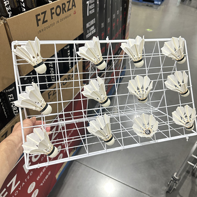 开市客FORZA威克多FZ11新工艺鹅毛羽毛球小钢炮耐打训练正品12只