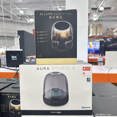 开市客代购哈曼卡顿音乐琉璃4代音响AURA STUDIO 4代桌面音箱响