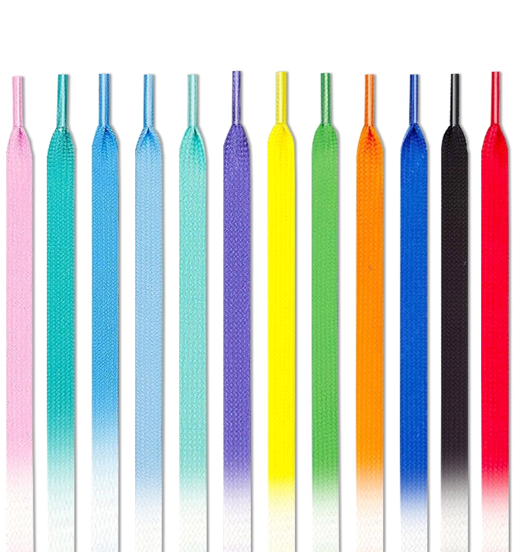 适配dunkaj1渐变北卡蓝绿色鞋带