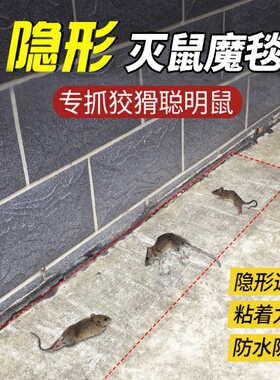 老鼠粘强力粘鼠板捕鼠神器灭鼠胶沾抓超大老鼠捉扑逮耗子家用