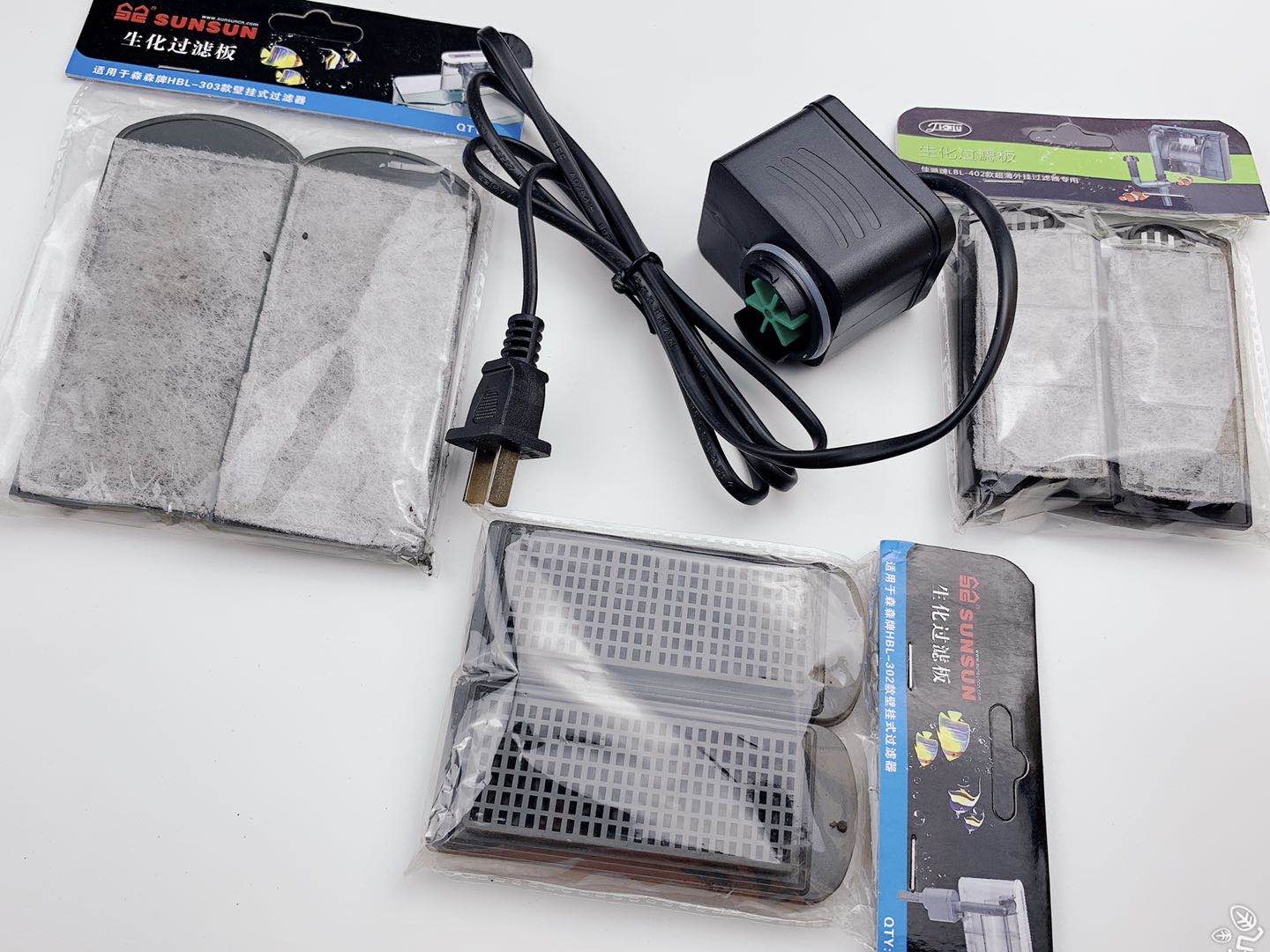 森森过滤器hbl泵头原厂电机配件