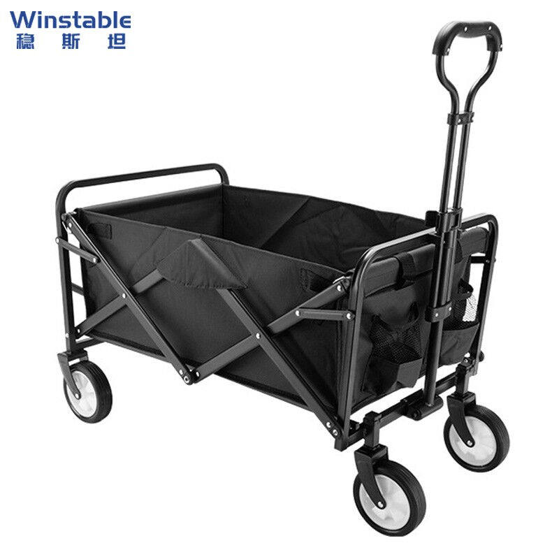 稳斯坦W789户外折叠野营车拉杆手推车营地车折叠收纳车黑色小号款,户外/登山/野营/旅行用品,户外营地车,淘宝优惠券,粉丝福利购,淘宝优惠卷