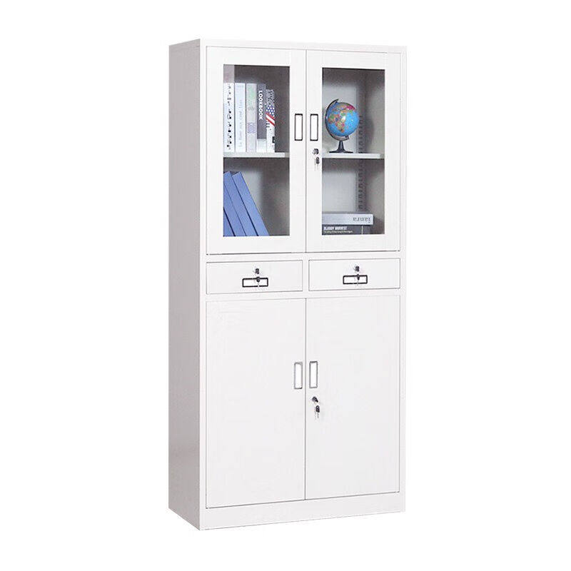 奕多美钢制铁皮柜中二斗文件柜加厚资料柜带锁档案储物柜,商业/办公家具,文件柜,淘宝优惠券,粉丝福利购,淘宝优惠卷