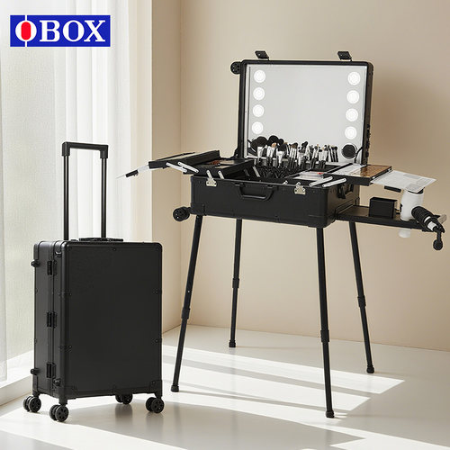 OBOX化妆箱专业跟妆师复合板