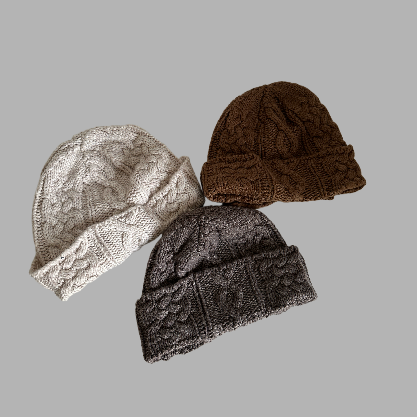 2025秋冬款保暖针织帽卷边毛线帽咖色灰色颜色洋气显脸小女士日系,服饰配件/皮带/帽子/围巾,帽子,淘宝优惠券,粉丝福利购,淘宝优惠卷