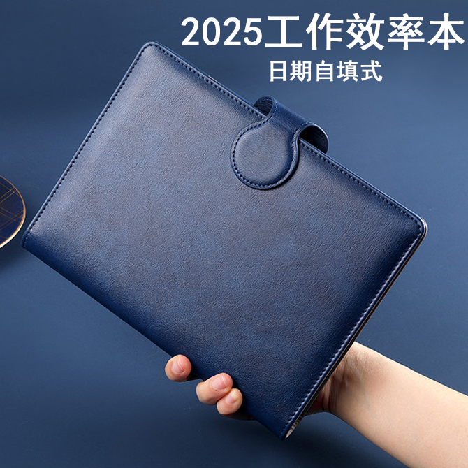 2025年自填式日程工作计划本
