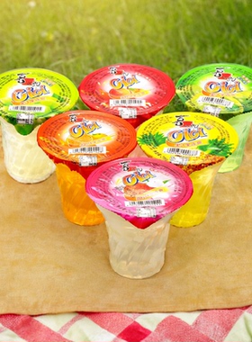 喜之郎cici果汁果冻爽218g*9杯 吸吸椰果果粒荔枝等口味儿童包邮