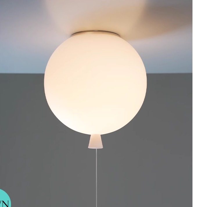 捷克Memory彩色气球吸顶灯儿童房主卧法式复古风玄关床头餐厅吊灯