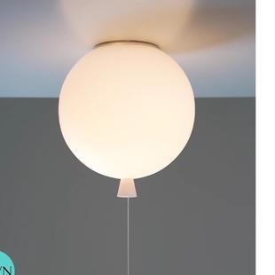 捷克Memory彩色气球吸顶灯儿童房主卧法式复古风玄关床头餐厅吊灯