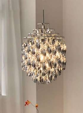 丹麦Verpan Spiral 包豪斯餐厅吊灯设计师款轻奢螺旋瀑布客厅灯具