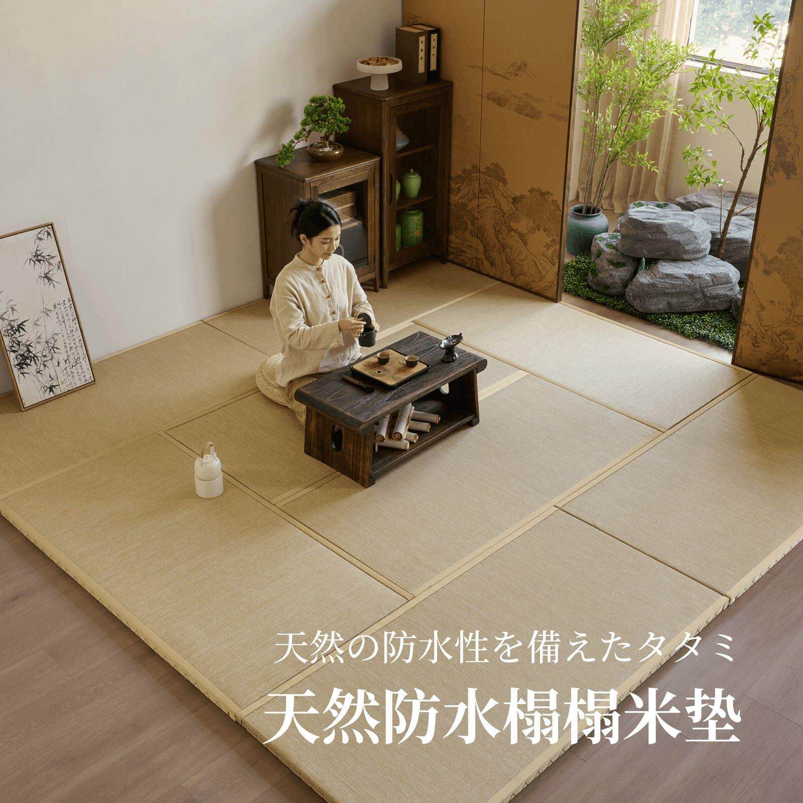 日式天然防水榻榻米垫床垫定制电加热地板专用垫椰棕飘窗炕垫定做