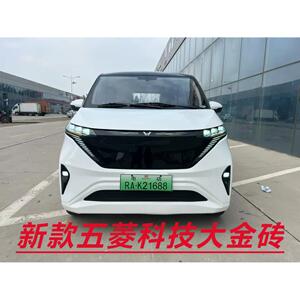 新款五菱科技大金砖电动四轮车老人代步车家用电动轿车高端高配