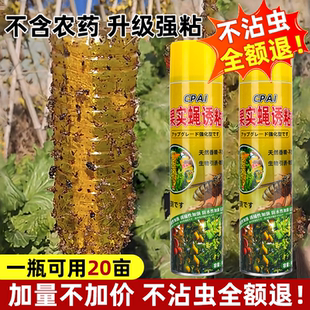 瓜果实蝇诱粘剂果蝇诱捕器果园菜园大棚杀虫剂神器灭针蜂药引诱剂