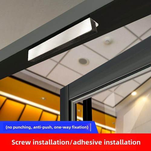 门挡单向限位器，带缓冲门挡防撞外开门铝合金门挡固定器