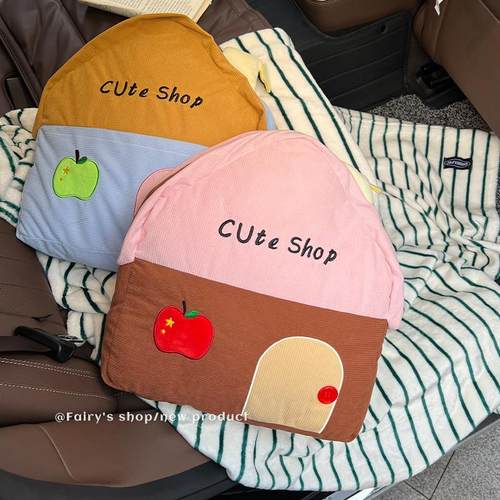 两用车载抱枕被二合一午睡抱枕汽车车内小毯子四季通用可折叠枕头