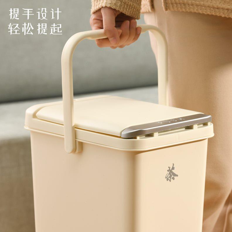 欧轩茶水桶茶渣分离接水桶家用茶具配件茶台专用垃圾桶茶盘排水桶