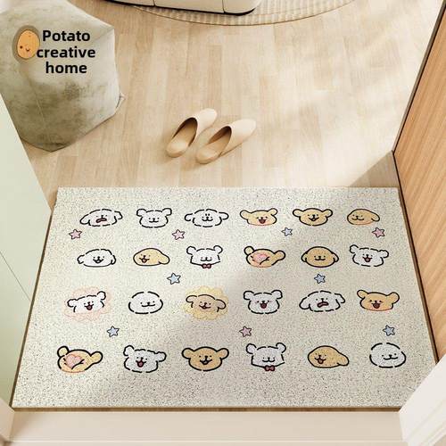 采购产品小狗入口地板垫，入口门，换鞋垫，除尘脚垫，钢丝圈，耐