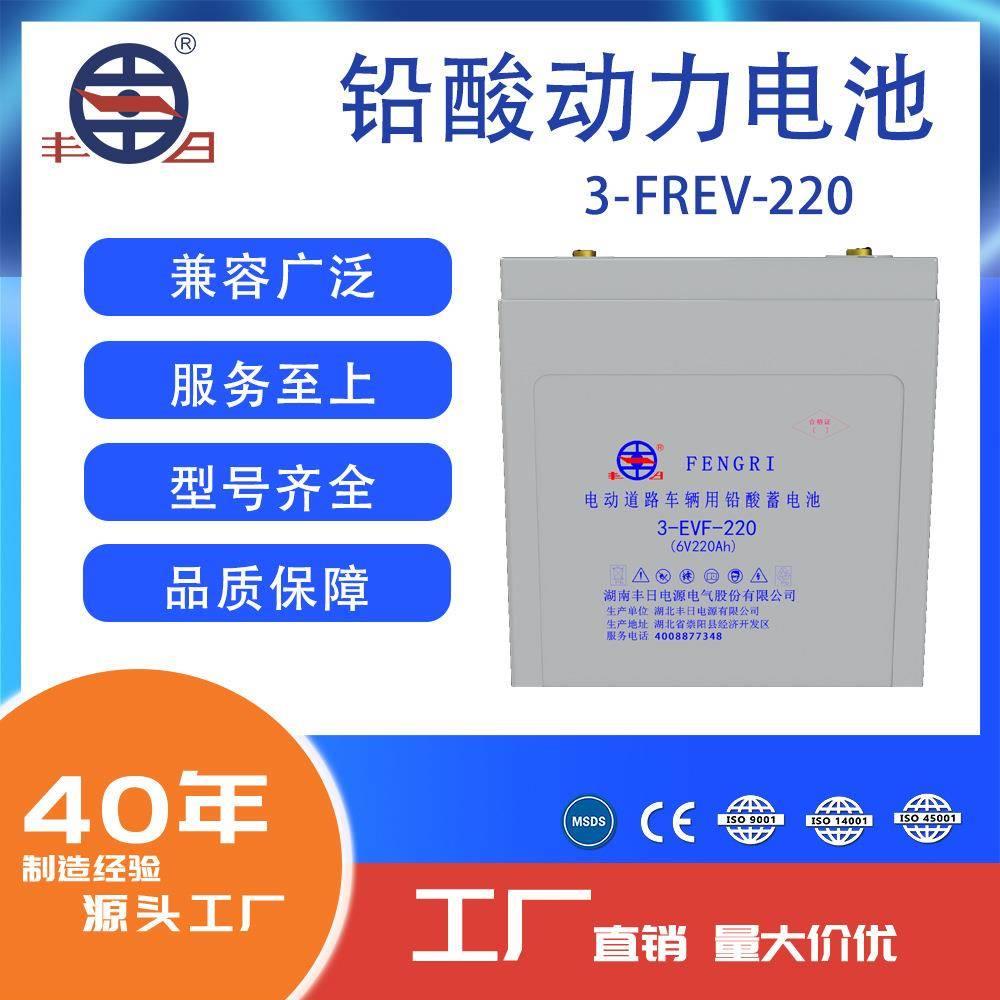 直销3-FREV-220 6V 220Ah 免维护铅酸蓄电池 电动车电池