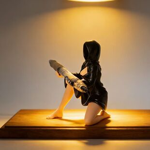 万圣节黑袍女王公仔手办创意机箱桌面摆件装饰模型玩具男小礼物