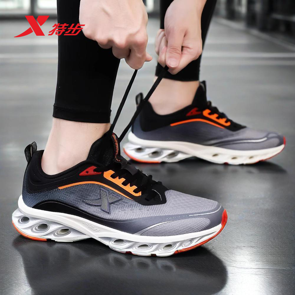 特步男鞋减震旋7透气跑鞋运动鞋