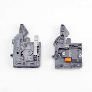 DTC东泰三节托底轨SS80全拉出滑轨道隐藏式 阻尼缓冲抽屉导轨18板