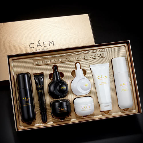 8件套加拿大caem黑白绷带奢护补水保湿修护淡纹活颜奢护臻享礼盒