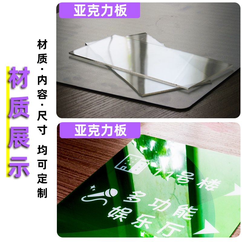 热销房屋出租标识牌厂房公寓有房C招租转让招聘招工广告门牌亚克