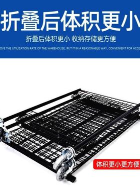 热销花车a货架可移动摆摊小推车折叠拆装铁艺展示台商场超市便携