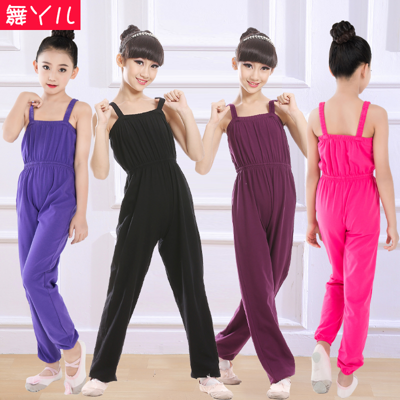 儿童连体背带裤成人舞蹈