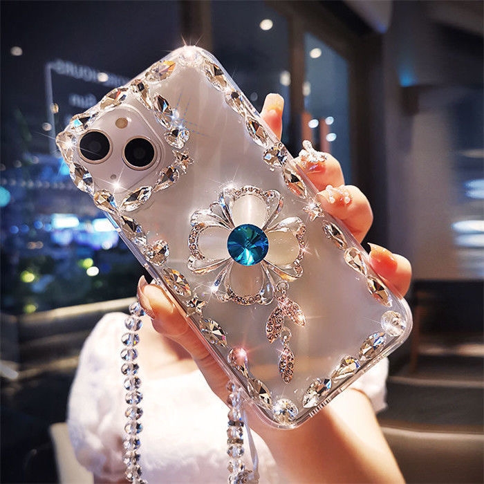 适用华为mate60pro+手机壳高端玻璃MT50E水钻少女新款40rs士神奢华X3网红X2防摔ins风硅胶高档20X端手机壳保