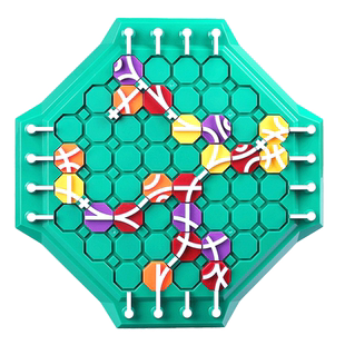 解绳大挑战益智玩具结绳系列趣味玩具儿童绳子解密游戏逻辑训练3+