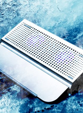 适用于2023苹果华为联想笔记本电脑底座macbookproair散热器水冷小米游戏本冷却风扇垫板华硕压风式降温神器