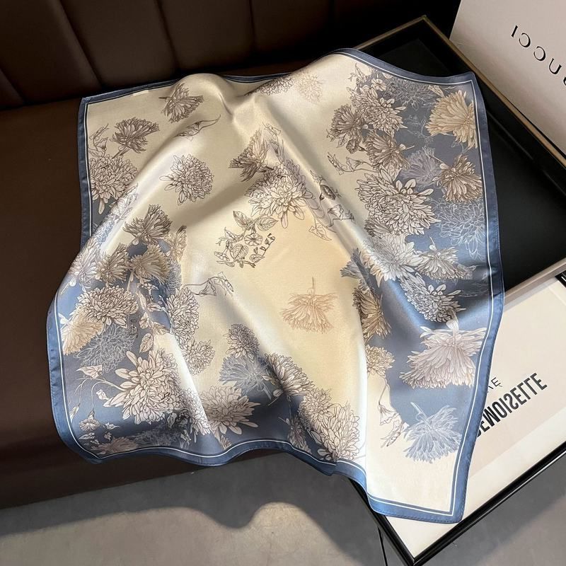 杭州丝绸100桑蚕丝气质发带丝巾