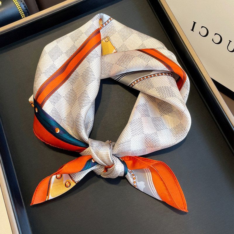 杭州丝绸真丝缎面丝巾100桑蚕丝