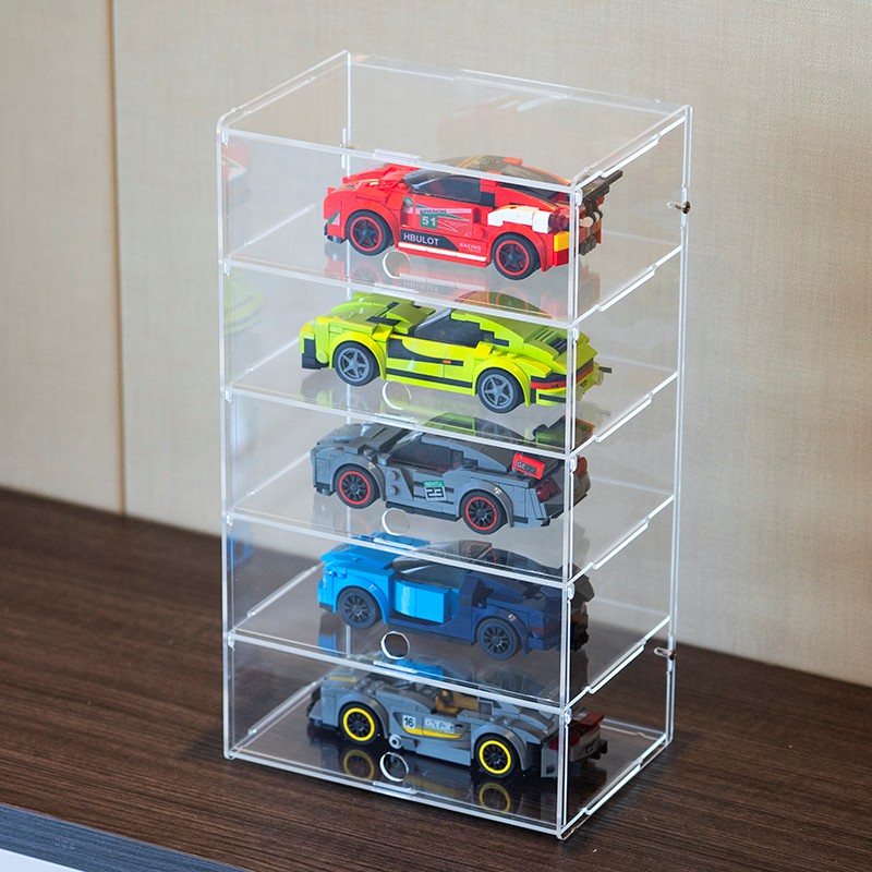 乐高speed系列亚克力展示盒适用迈凯伦赛车75892/75895手办收纳盒