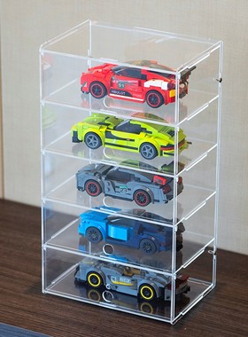 乐高speed系列亚克力展示盒适用迈凯伦赛车75892/75895手办收纳盒