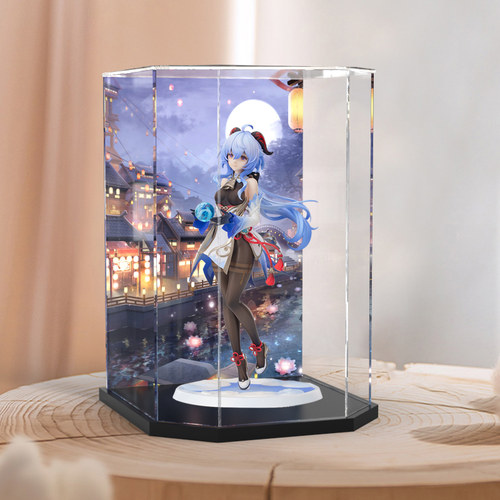 甘雨·循循守月创意六角展示盒