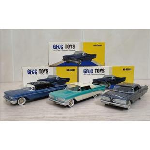 GFCC1/43庞蒂亚克斯图贝克凯迪拉克巴顿将军黄金国敞篷车别克林肯