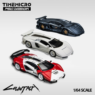 TM× PSC 1:64 PSC新康塔什首发版 万宝路版 仿真合金汽车模型