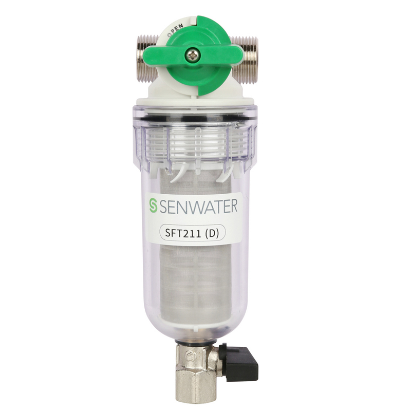 森乐(Senwater)SFT211-D欧洲原装前置过滤器,内置旁通不锈钢滤网