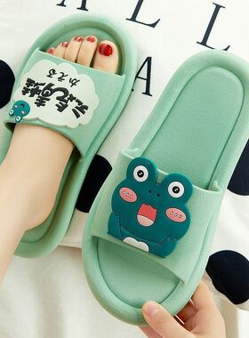 拖鞋2021年新款女外穿ins风踩屎感潮网红爆学生情侣拖鞋可爱夏季
